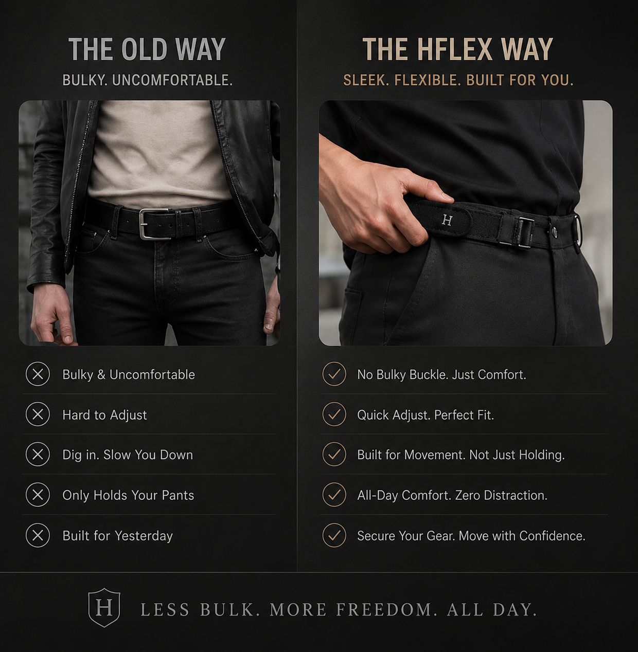 HFLEX™ Buckle-Free Belt